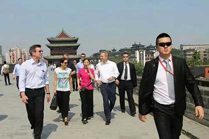 中國保鏢保護(hù)活動